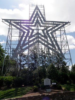 Roanoke Star on Mill Mountain