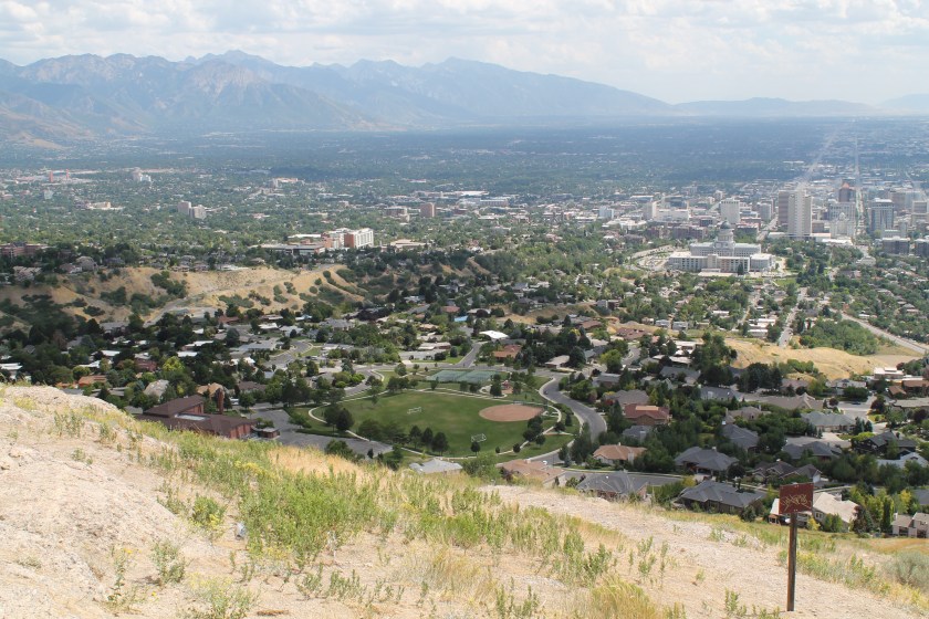 View from Ensign Peak